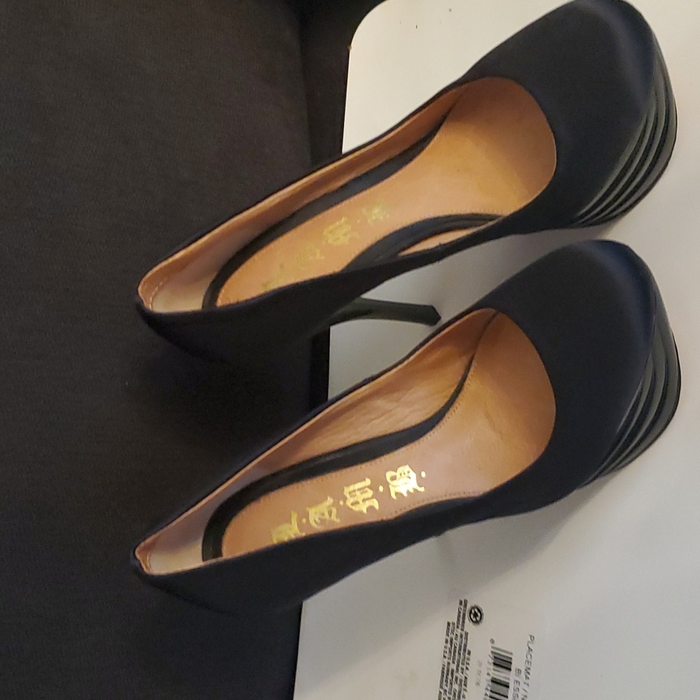 High heel shoes lamb